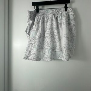 Columbia Blue and White Floral Skirt